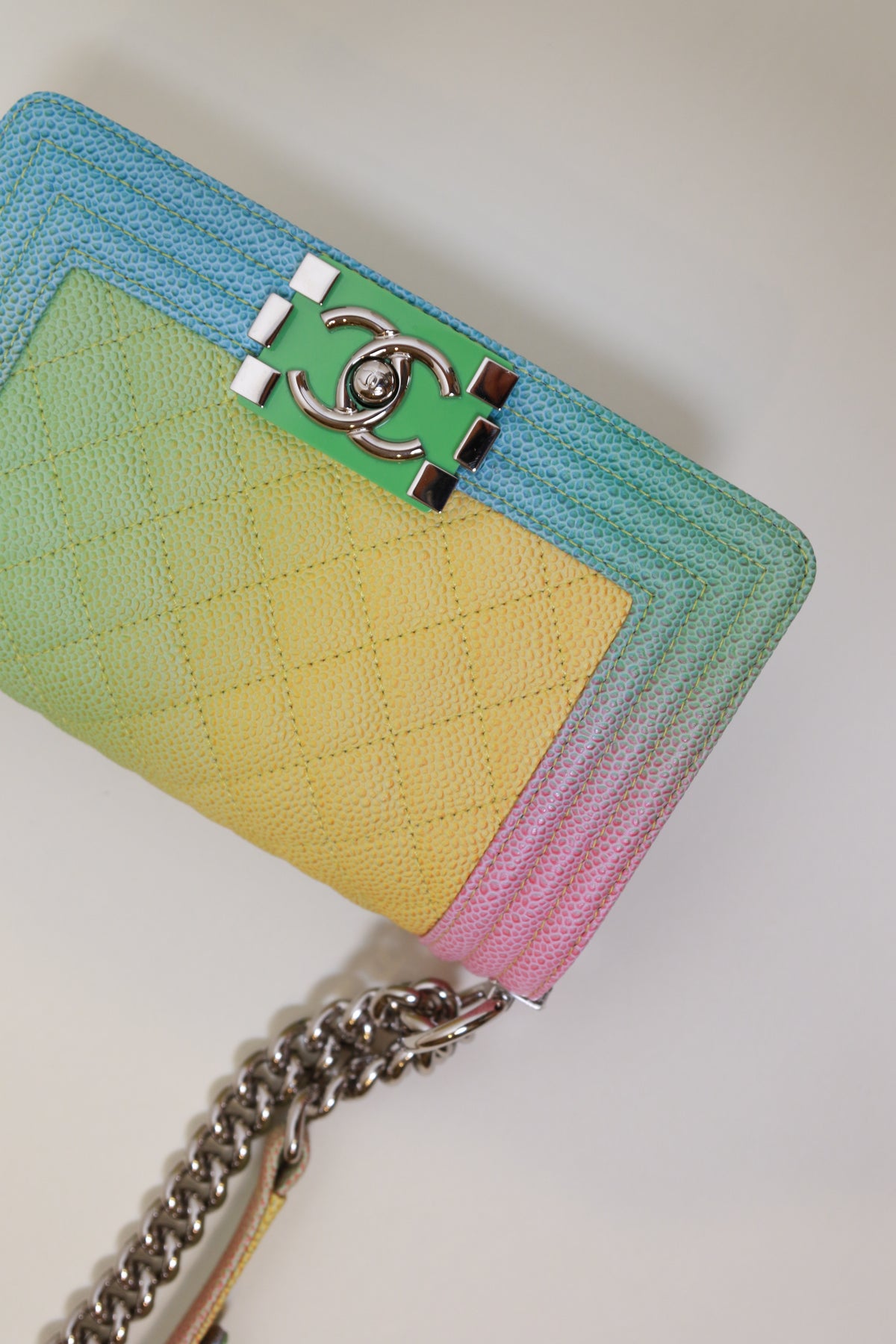 CHANEL Cuba Cruise Small Rainbow Boy Bag – my-RTW