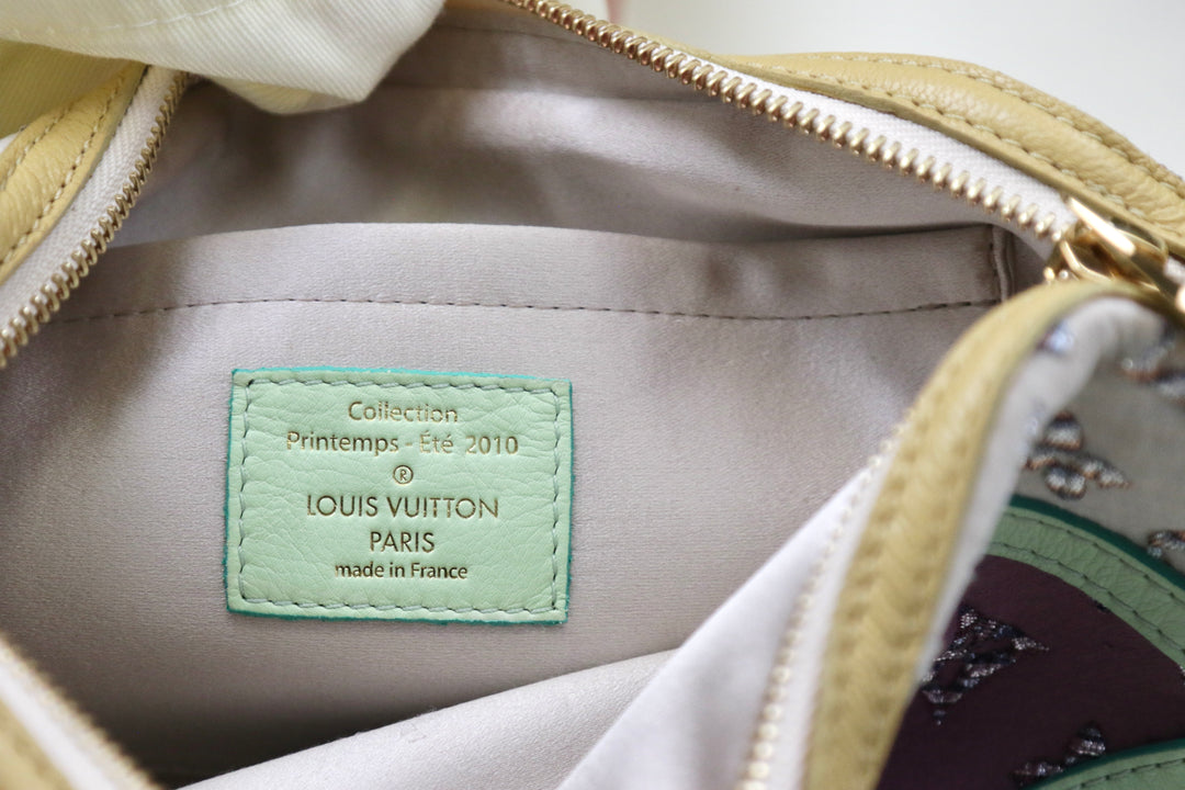 Louis Vuitton ポーチ Louis Vuitton Vintage Nightbird Monogram Colorblock Leather