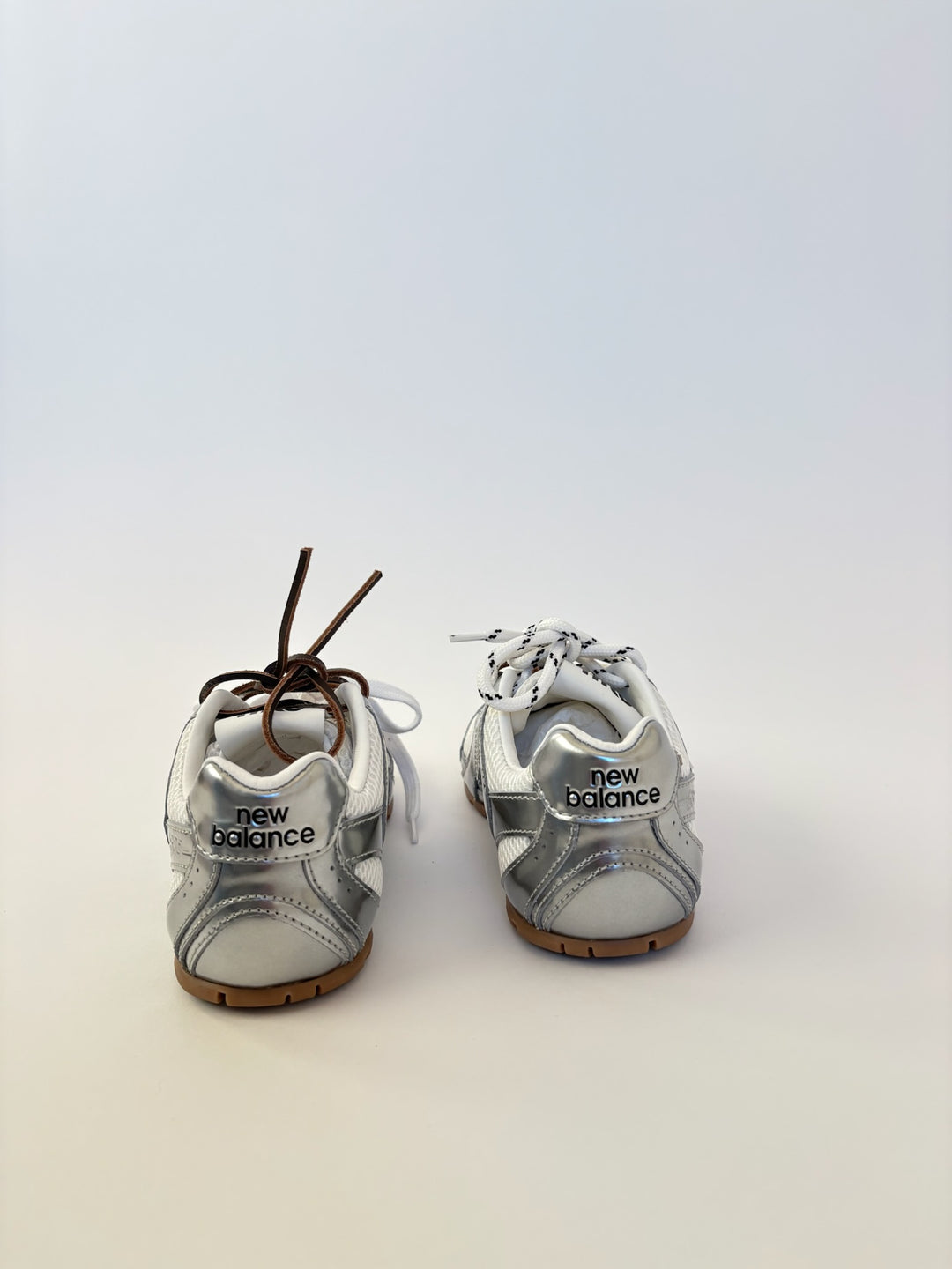 New Balance X Miu Miu 530 SL Metallic Leather and Mesh