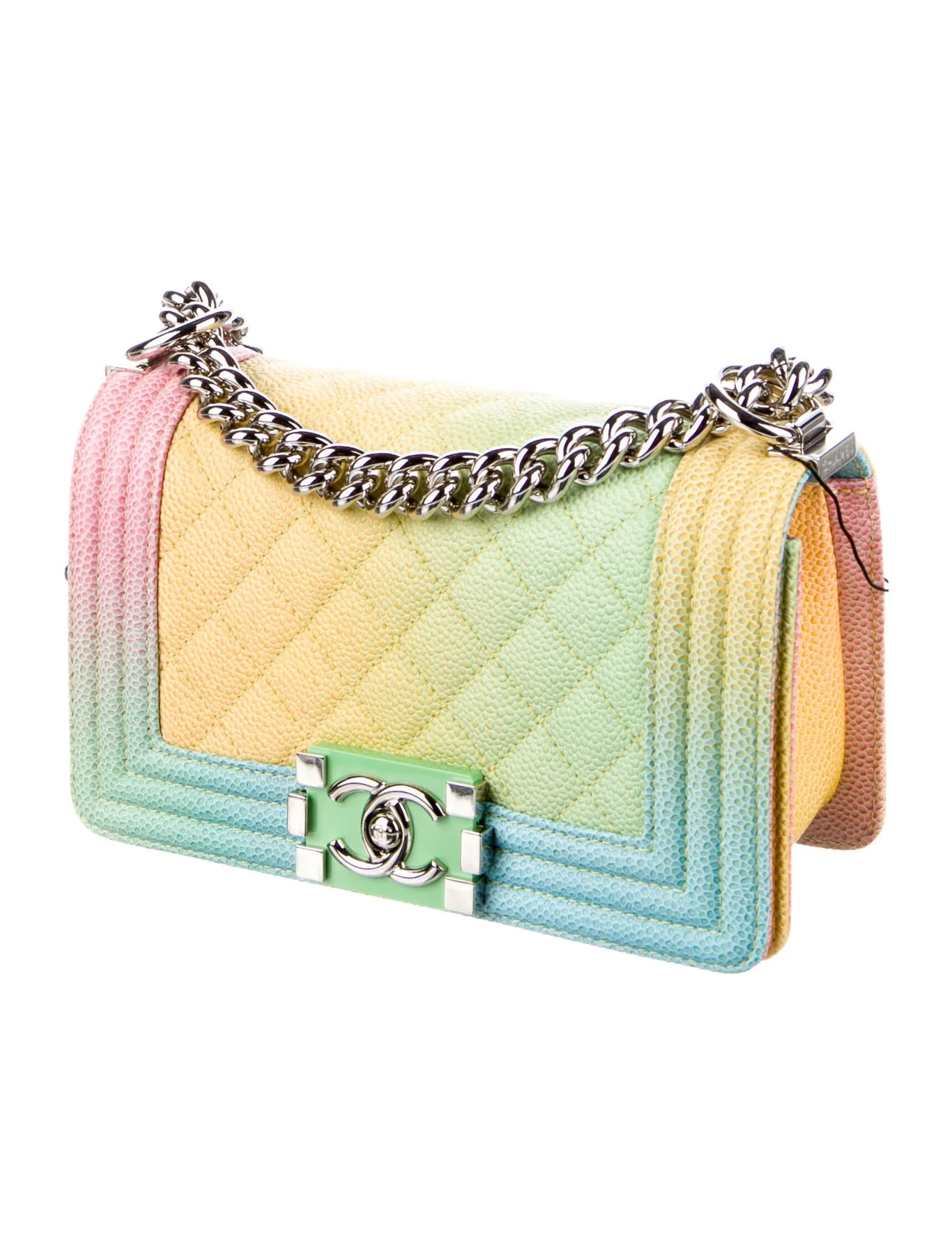 Chanel boy discount rainbow