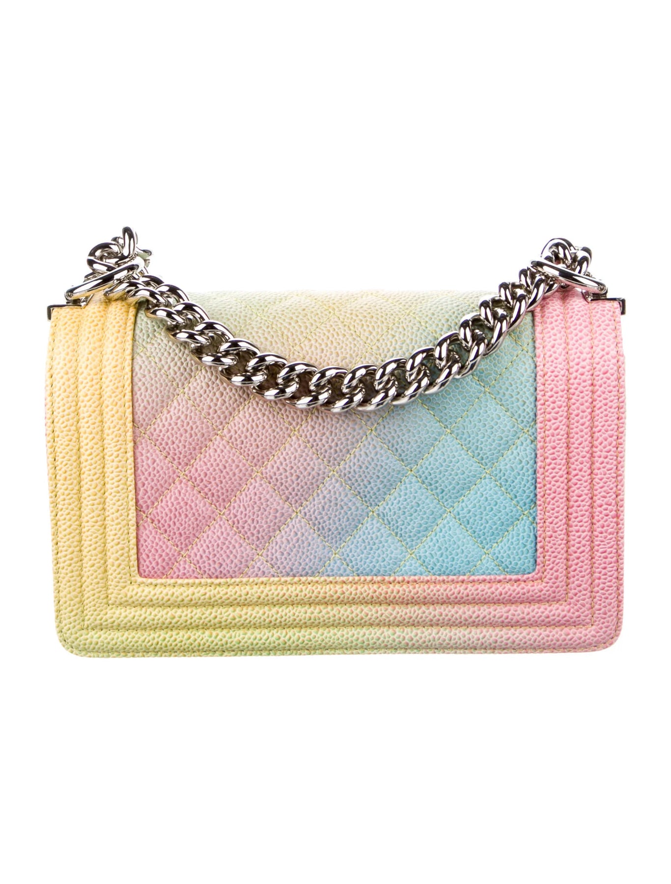 Chanel multicolor 2025 boy bag